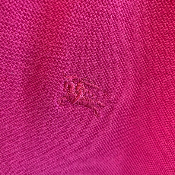 Classic Burberry Monogram Motif Piqué Polo - Picture 4 of 5